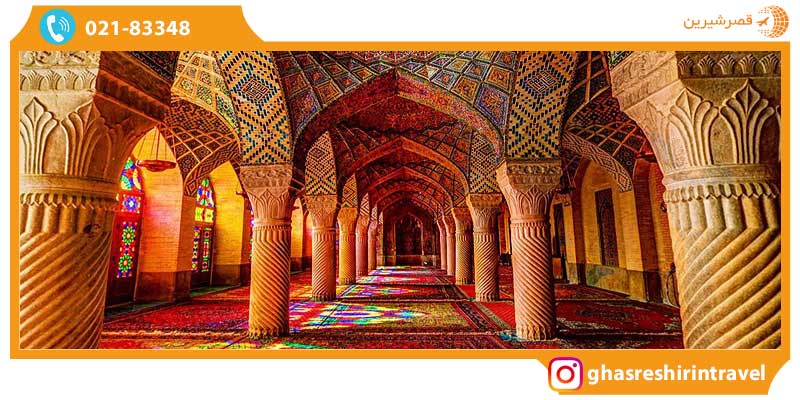 معماری مسجد نصیرالملک معماری مسجد نصیرالملک